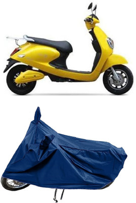 SPECTUS Two Wheeler Cover for Techo Electra(Electra 5S, Blue)