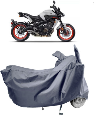 Amexride Two Wheeler Cover for Yamaha(MT 09 BS6, Grey)
