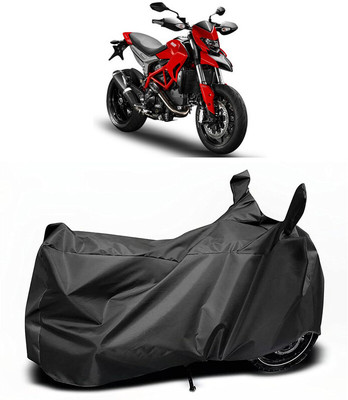 MADAFIYA Two Wheeler Cover for Ducati(Hypermotard, Black)