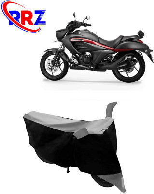 RRZ Waterproof Two Wheeler Cover for Suzuki(Intruder, Black, Grey)