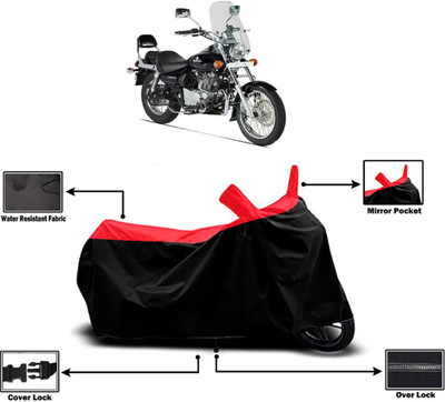 Amexride Two Wheeler Cover for Bajaj(Avenger 220 DTS-i, Red)