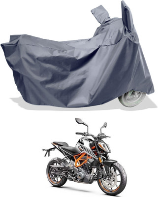 Amexride Two Wheeler Cover for KTM(250 Duke BS6, Grey)