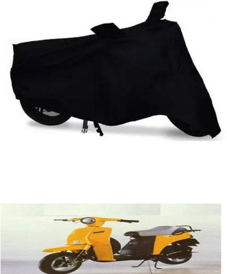 DeepShakshi AUTOMOTIVE Waterproof Two Wheeler Cover for Bajaj(Sunny, Black)
