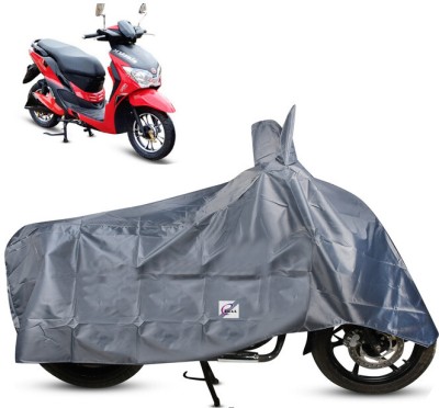 EGAL Waterproof Two Wheeler Cover for Hero(Electric Dash, Grey)