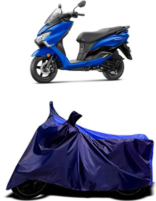 VESMEI Two Wheeler Cover for Suzuki(Burgman Electric, Blue)