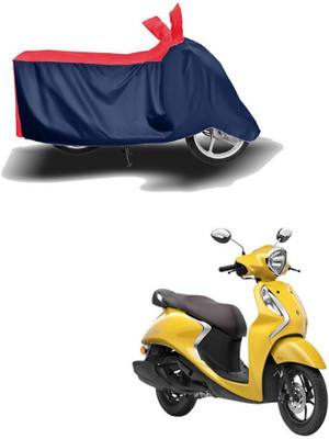 HYBRIDS COLLECTION Two Wheeler Cover for Yamaha(Fascino, Red, Blue)