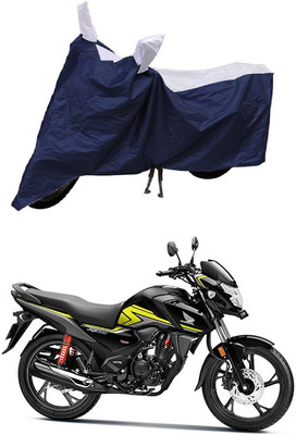 MMSSTAR Waterproof Two Wheeler Cover for Honda(PCX 125, Blue, White)