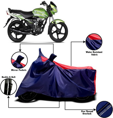 DeepShakshi AUTOMOTIVE Two Wheeler Cover for TVS(Jive, Red, Blue)