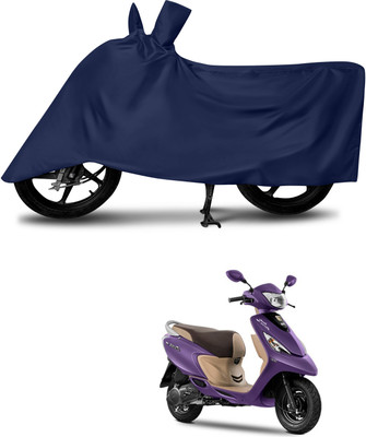 MMSSTAR Waterproof Two Wheeler Cover for TVS(Zest, Blue)