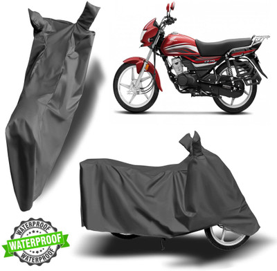 NG Auto Front Waterproof Two Wheeler Cover for Honda(CD 110 Dream, Grey)