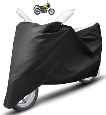 Caronix Two Wheeler Cover for TVS(Raider, White)