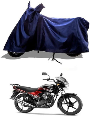 KEDIT Two Wheeler Cover for Yamaha(YBR 125, Blue)
