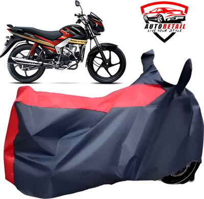 AutoRetail Waterproof Two Wheeler Cover for Mahindra(Centuro, Red, Blue)