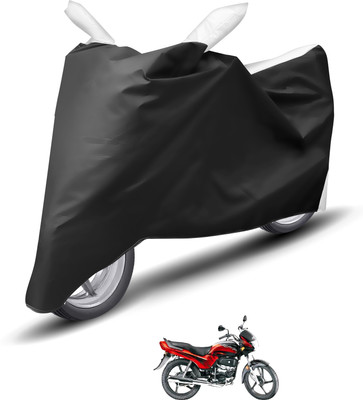 Caronix Waterproof Two Wheeler Cover for Hero(Passion Plus, White)