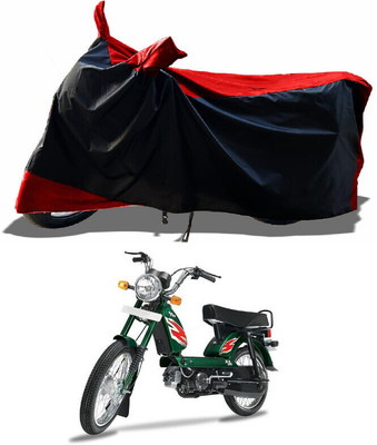 DeepShakshi AUTOMOTIVE Waterproof Two Wheeler Cover for TVS(XL 1200, Red)