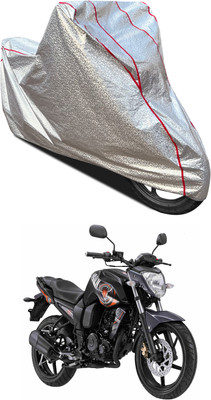 PAGORA Waterproof Two Wheeler Cover for Yamaha(FZ-S FI, Silver)