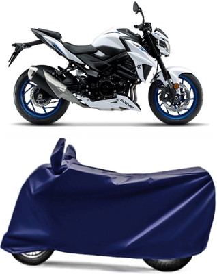 Swarish Two Wheeler Cover for Suzuki(GSX-S750, Blue)
