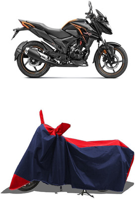 SUGASHRI Waterproof Two Wheeler Cover for Honda(X-Blade, Red, Blue)