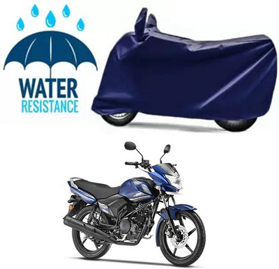 Mdstar Waterproof Two Wheeler Cover for Yamaha(Saluto, Blue)