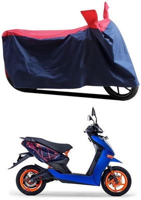 AASHTIK MART Two Wheeler Cover for Ather(450, Red, Blue)