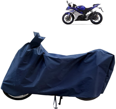 Horseyaart Waterproof Two Wheeler Cover for Yamaha(YZF R15 Ver 2.0, Blue)