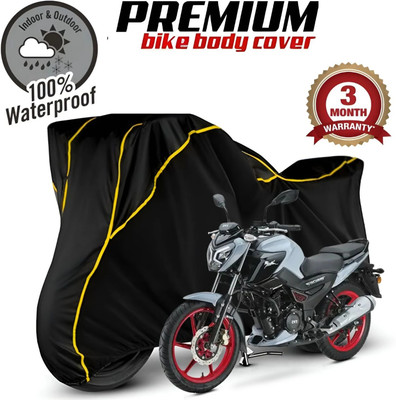 FBC Waterproof Two Wheeler Cover for TVS(Raider, Black)