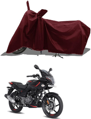 AESTRYD Two Wheeler Cover for Bajaj(Platina 125, Maroon)