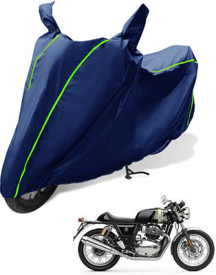 MOCKHE Waterproof Two Wheeler Cover for Royal Enfield(Continental GT 650, Blue)