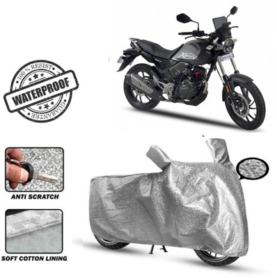 Autoinnovation Waterproof Two Wheeler Cover for Hero(Xpulse 200T, Silver)