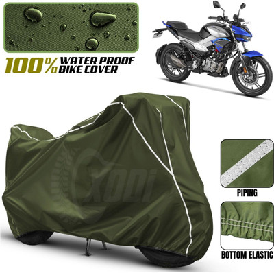 xodi Waterproof Two Wheeler Cover for Hero(Xtreme, Green, White)