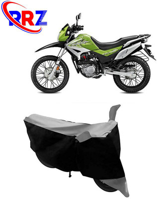 RRZ Waterproof Two Wheeler Cover for Hero(Impulse, Black, Grey)