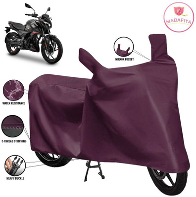 AutoGalaxy Waterproof Two Wheeler Cover for Bajaj(Pulsar 150, Maroon)