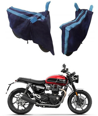 MMSSTAR Waterproof Two Wheeler Cover for Triumph(Speed Twin, Blue)