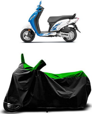VESMEI Two Wheeler Cover for Honda(Activa i, Green)