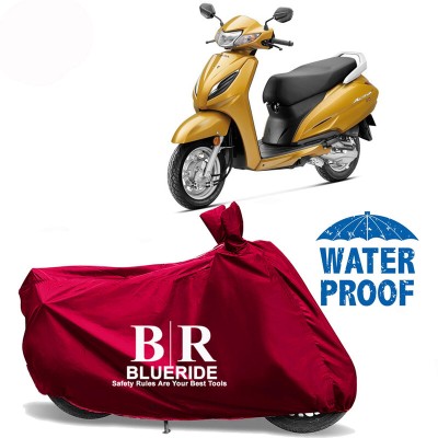 BLUERIDE Two Wheeler Cover for Honda(Activa 6G, Maroon)