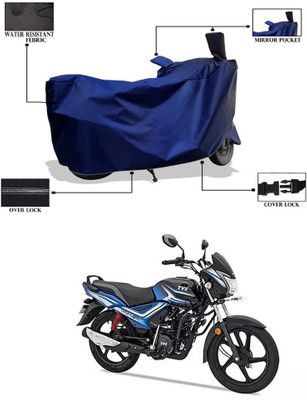 CODOKI Waterproof Two Wheeler Cover for TVS(Star City Plus BS6, Blue)