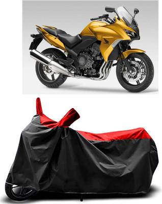 MMSSTAR Waterproof Two Wheeler Cover for Honda(CBF 1000, Red)
