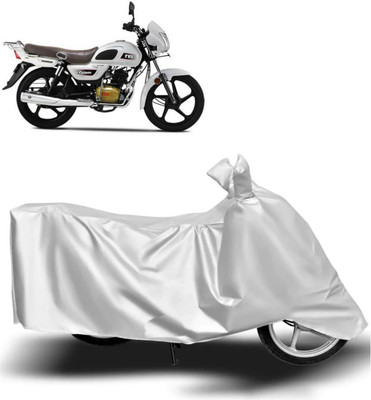 ma collections Waterproof Two Wheeler Cover for TVS(Radeon, Silver)