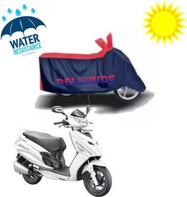 TPNYKR Waterproof Two Wheeler Cover for Hero(Maestro, Red)