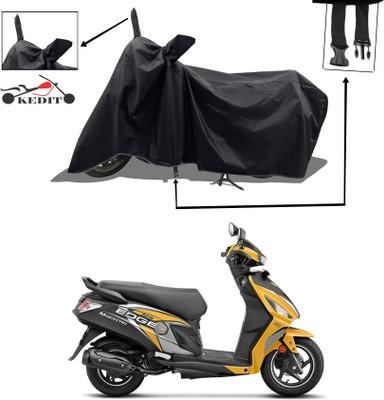 KEDIT Two Wheeler Cover for Hero(Maestro Edge 125, Black)