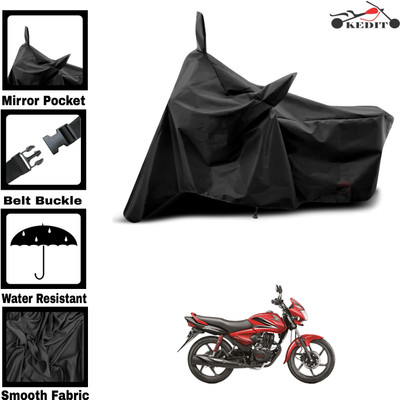 AASHTIK MART Two Wheeler Cover for Honda(CB Shine, Black)