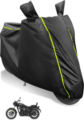 MOCKHE Waterproof Two Wheeler Cover for Royal Enfield(Meteor, Multicolor)