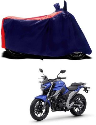 CODOKI Waterproof Two Wheeler Cover for Yamaha(Fazer, Red)