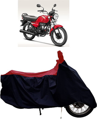 KEDIT Two Wheeler Cover for Hero(HF Dawn, Red, Black)
