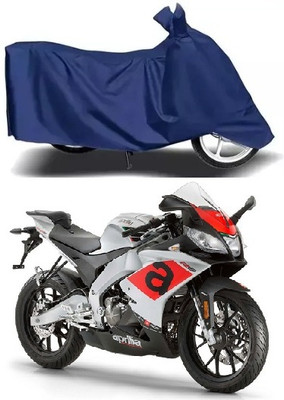 Raghu Rani Traders Waterproof Two Wheeler Cover for Aprilia(Tuono 150 BS6, Blue)