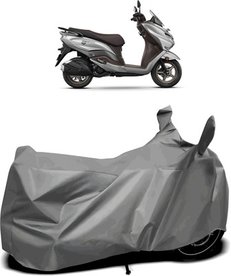 MMSSTAR Waterproof Two Wheeler Cover for Suzuki(Burgman Street, Grey)