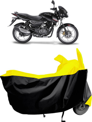 Amexride Two Wheeler Cover for Bajaj(DTS-i, Multicolor)