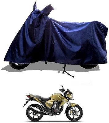 KEDIT Two Wheeler Cover for Honda(Unicorn Dazzler, Blue)