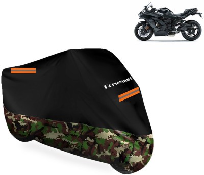 Horseyaart Waterproof Two Wheeler Cover for Kawasaki(Ninja H2 SX, Multicolor)