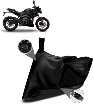 DeepShakshi AUTOMOTIVE Two Wheeler Cover for Bajaj(Pulsar N160, Black)